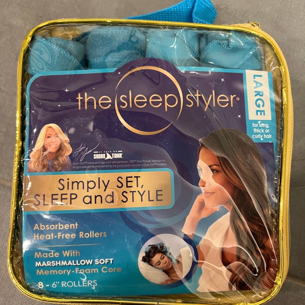 Sleep Styler hair curlers